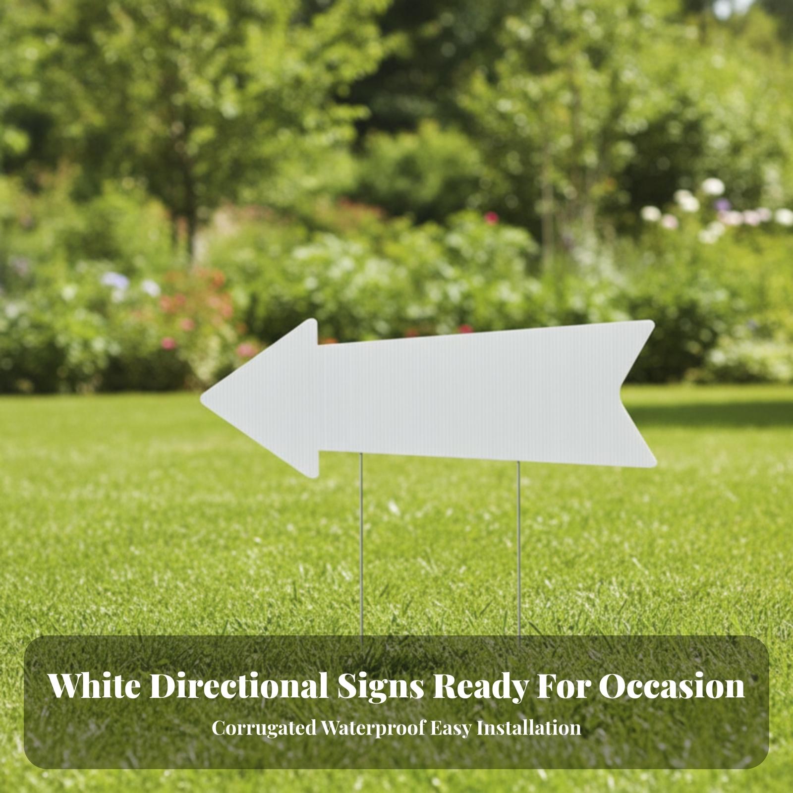 لافتة حديقة فارغة من البلاستيك - مراجعة Yard Sign Blank وسعره
